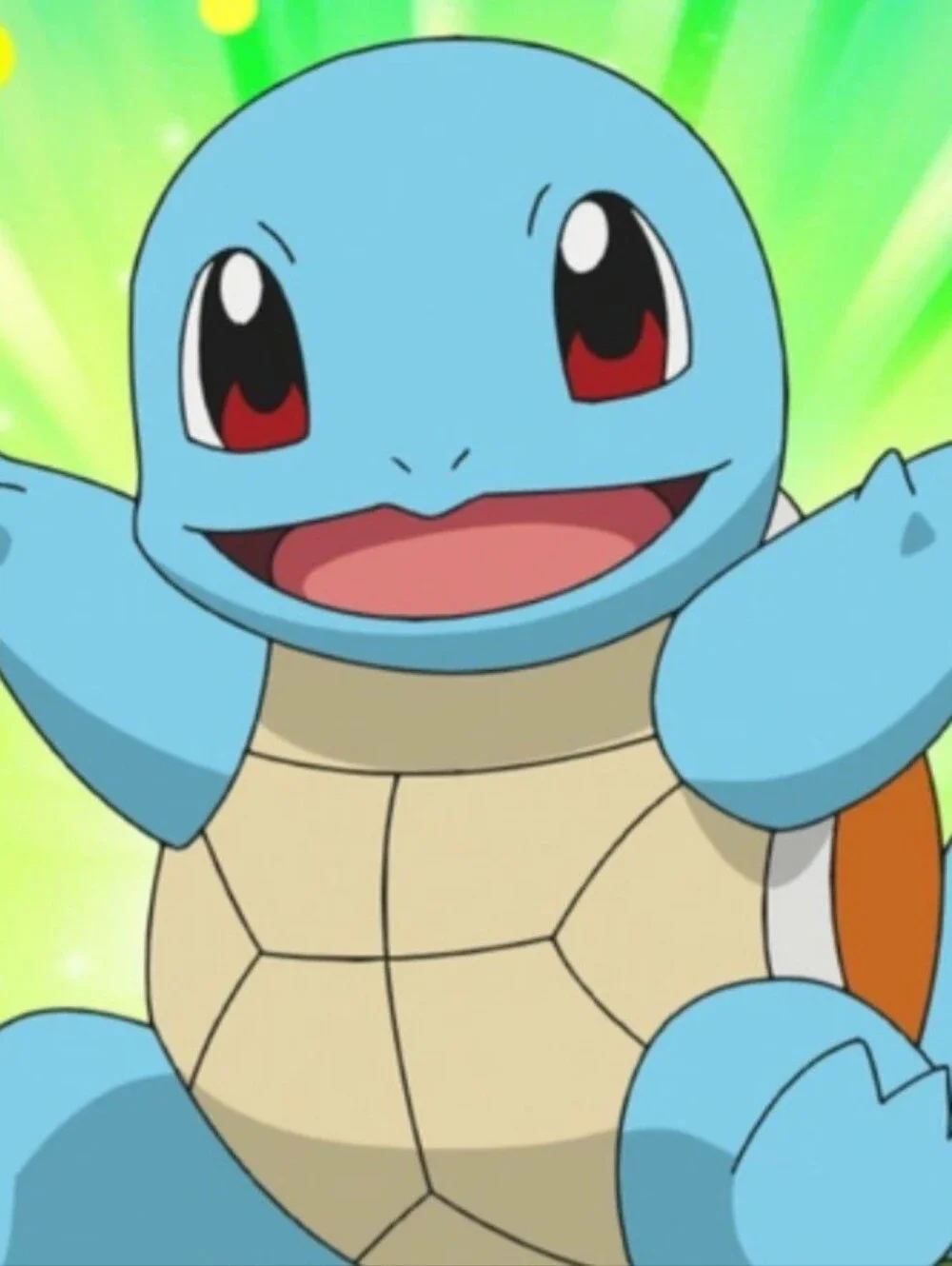 SQUIRTLE Only From MEGA Construx - Pokemon Pokeball Evergreen Set- NO Pokeball.